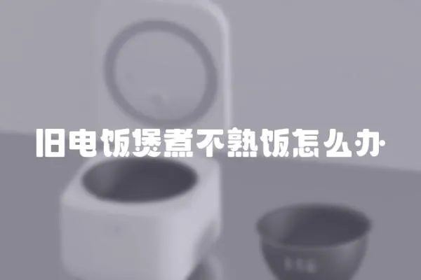 舊電飯煲煮不熟飯怎么辦