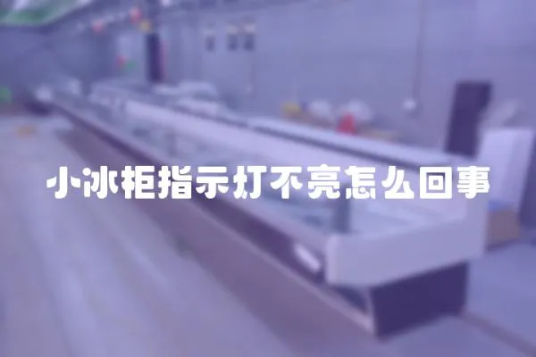 小冰柜指示燈不亮怎么回事