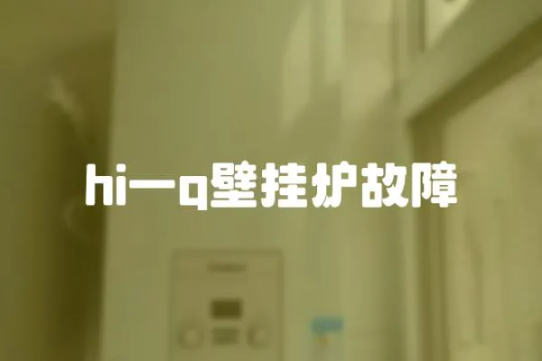 hi一q壁掛爐故障