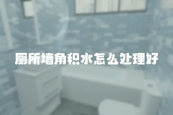 廁所墻角積水怎么處理好