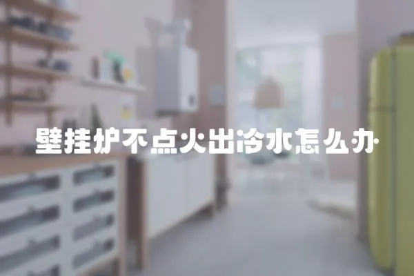 壁掛爐不點火出冷水怎么辦