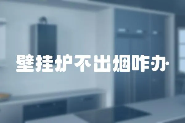 壁掛爐不出煙咋辦