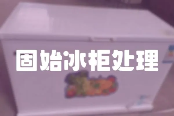固始冰柜處理