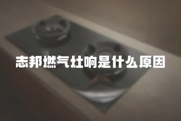 志邦燃氣灶響是什么原因