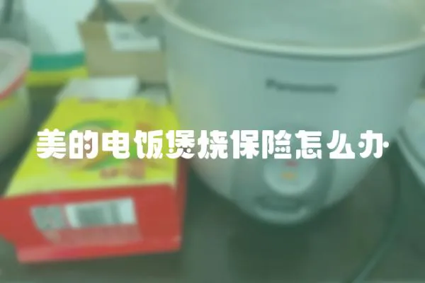 美的電飯煲燒保險怎么辦