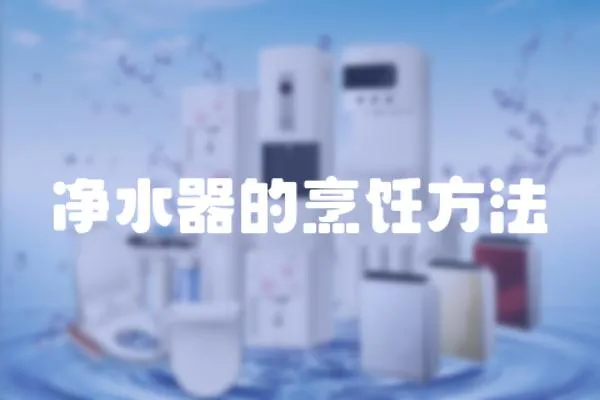 凈水器的烹飪方法