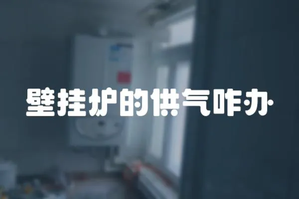 壁掛爐的供氣咋辦