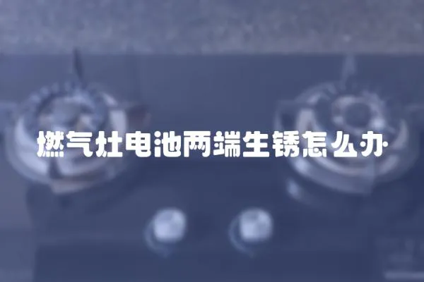 燃氣灶電池兩端生銹怎么辦