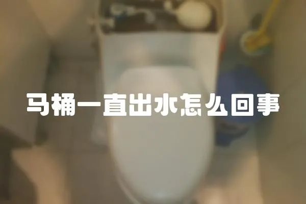 馬桶一直出水怎么回事