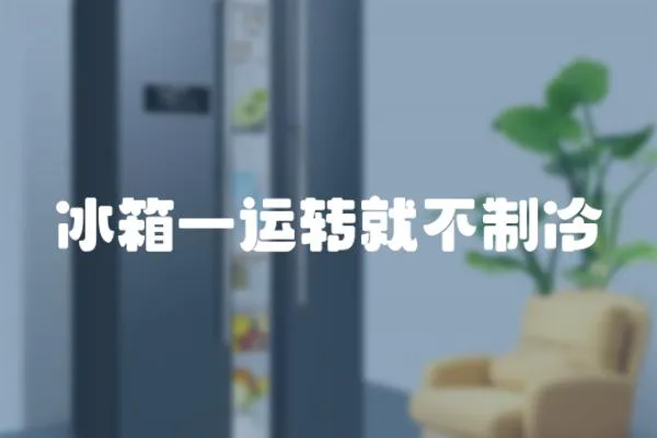 冰箱一運轉(zhuǎn)就不制冷