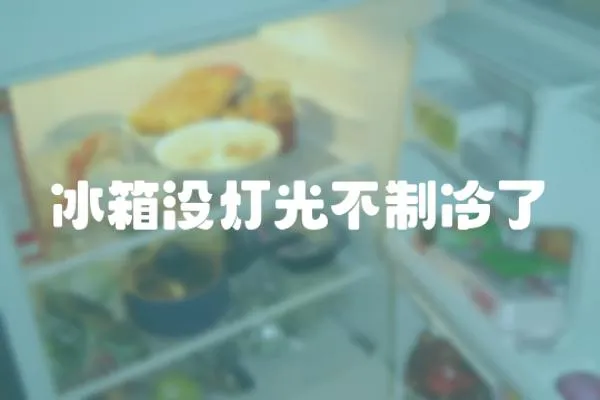 冰箱没灯光不制冷了