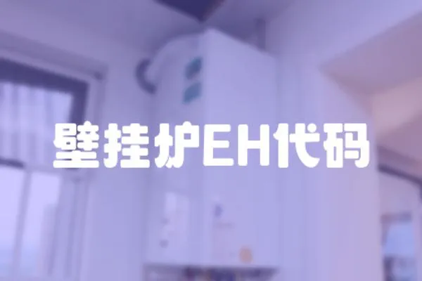 壁掛爐EH代碼