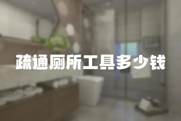 疏通廁所工具多少錢