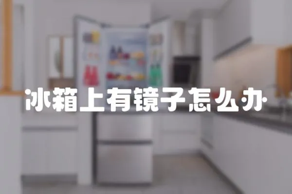 冰箱上有鏡子怎么辦