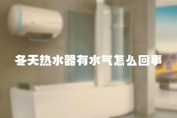 冬天熱水器有水氣怎么回事