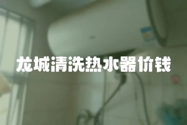 龍城清洗熱水器價錢