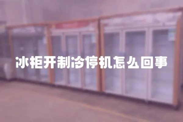 冰柜開制冷停機怎么回事