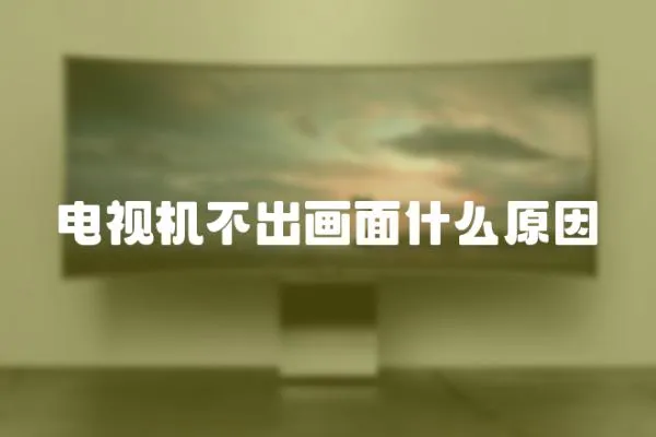 電視機不出畫面什么原因