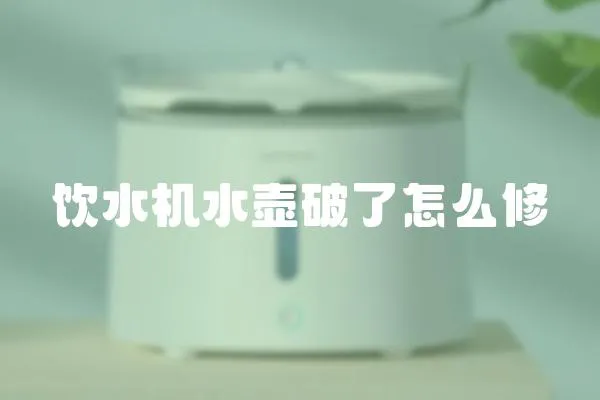 飲水機水壺破了怎么修