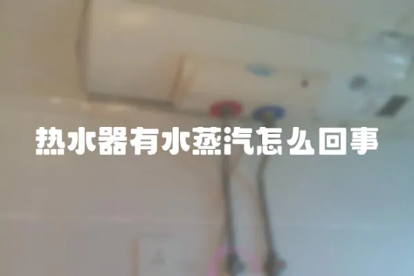 热水器有水蒸汽怎么回事