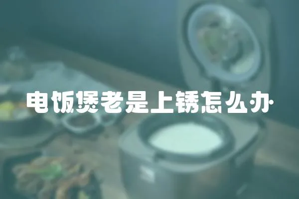 電飯煲老是上銹怎么辦
