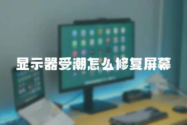 顯示器受潮怎么修復屏幕
