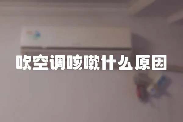 吹空調咳嗽什么原因