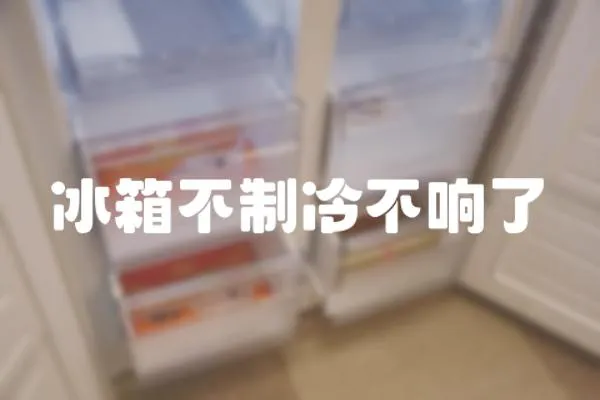 冰箱不制冷不響了