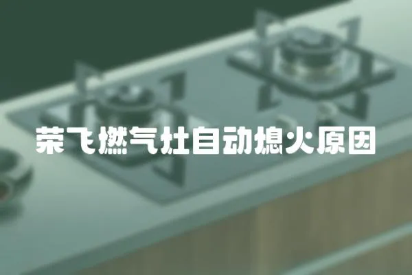 榮飛燃?xì)庠钭詣?dòng)熄火原因
