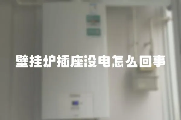 壁掛爐插座沒電怎么回事