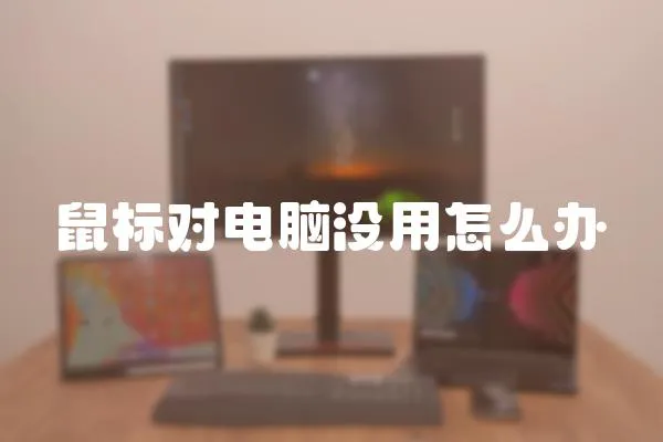 鼠標對電腦沒用怎么辦