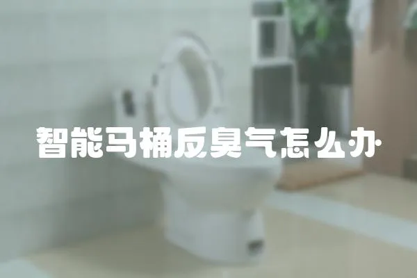 智能馬桶反臭氣怎么辦