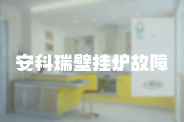 安科瑞壁掛爐故障