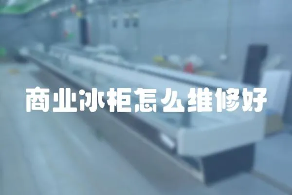 商業(yè)冰柜怎么維修好
