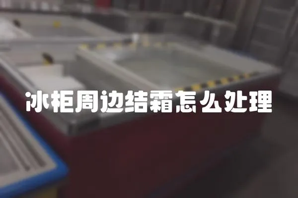 冰柜周邊結霜怎么處理