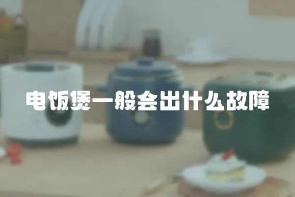 電飯煲一般會出什么故障