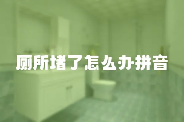 廁所堵了怎么辦拼音