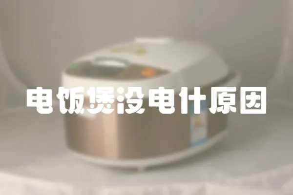電飯煲沒(méi)電什原因
