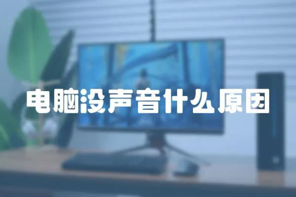 電腦沒聲音什么原因