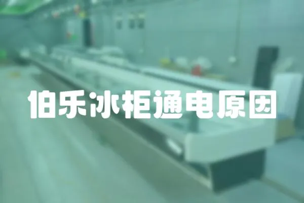 伯樂冰柜通電原因