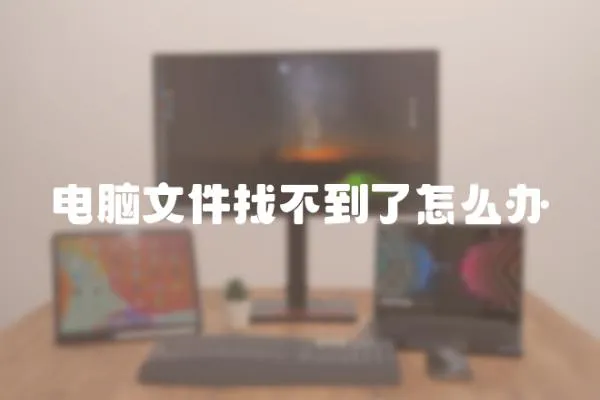 電腦文件找不到了怎么辦