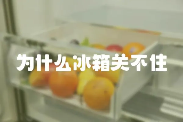 為什么冰箱關(guān)不住