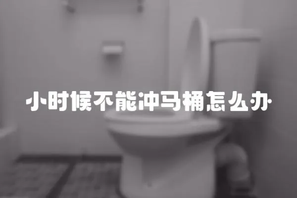 小時候不能沖馬桶怎么辦