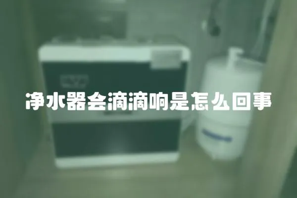 凈水器會滴滴響是怎么回事