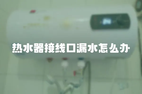 熱水器接線口漏水怎么辦