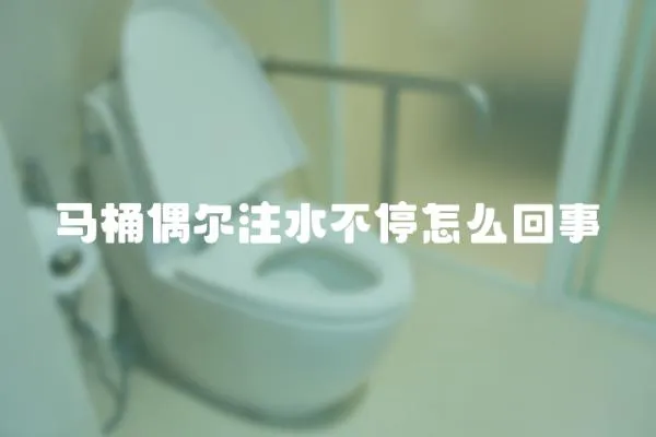 馬桶偶爾注水不停怎么回事
