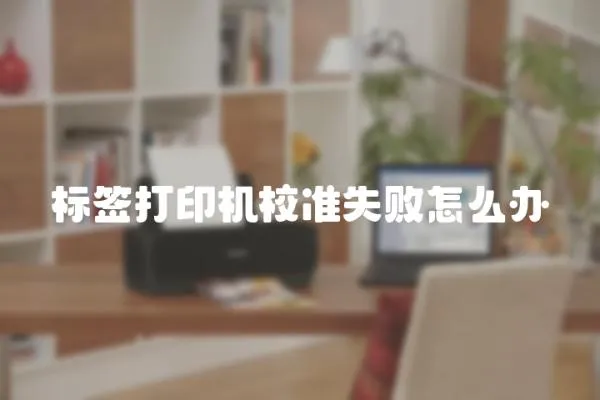 標簽打印機校準失敗怎么辦