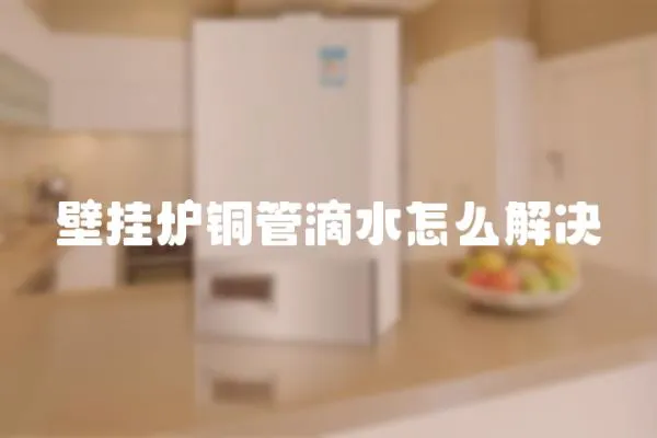壁掛爐銅管滴水怎么解決