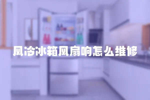 風冷冰箱風扇響怎么維修