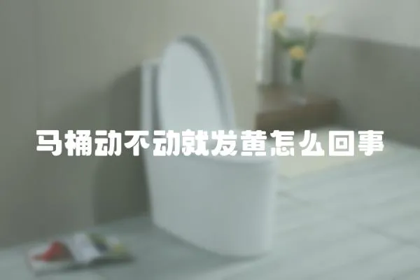 馬桶動不動就發黃怎么回事